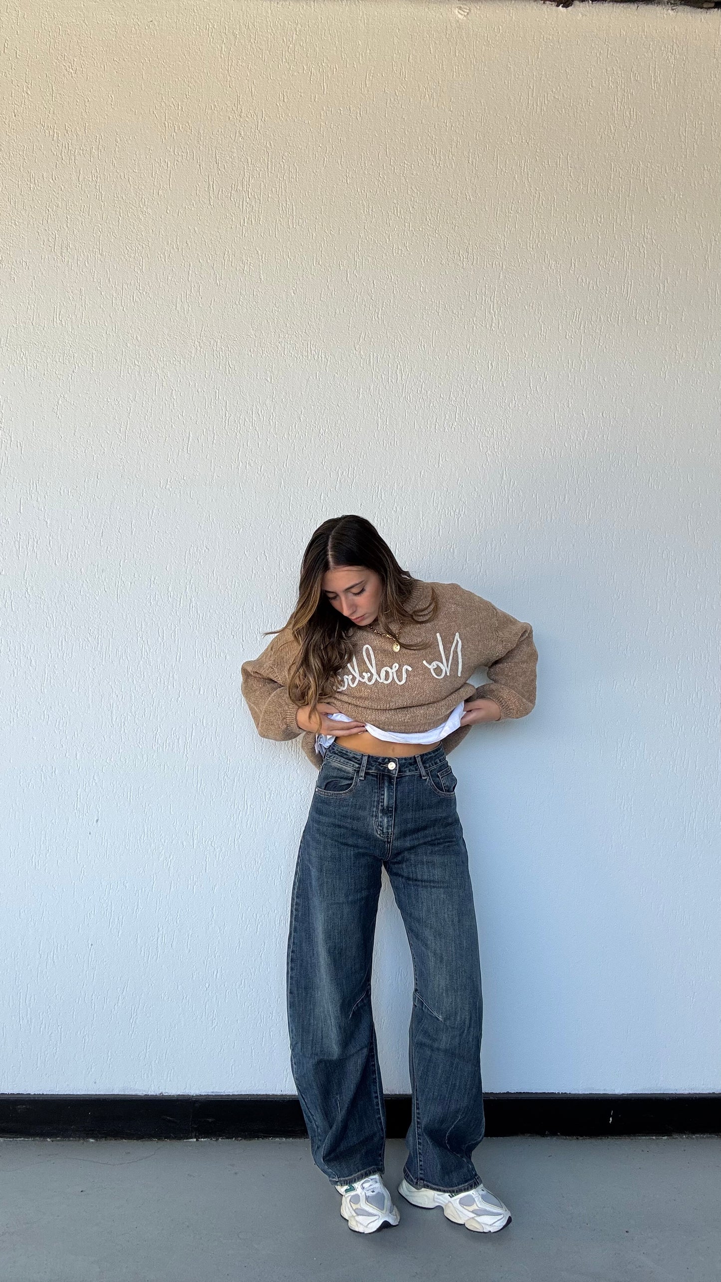 JEANS “BALLOON SCURO”