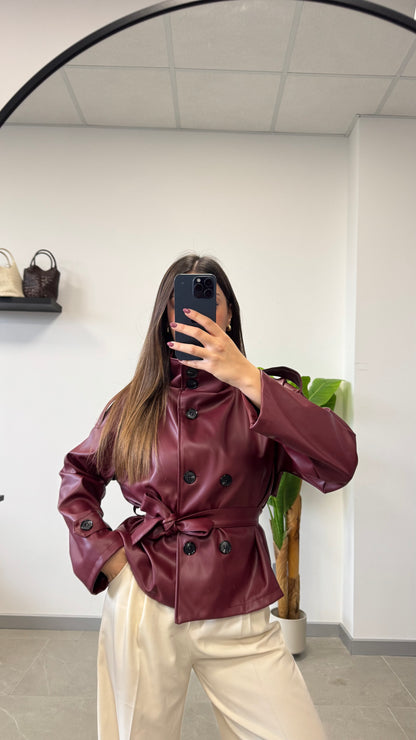 TRENCH ECOPELLE “MADAME”