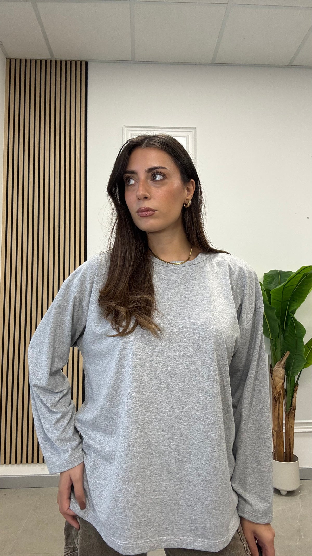 LONG SLEEVE 100% cotone