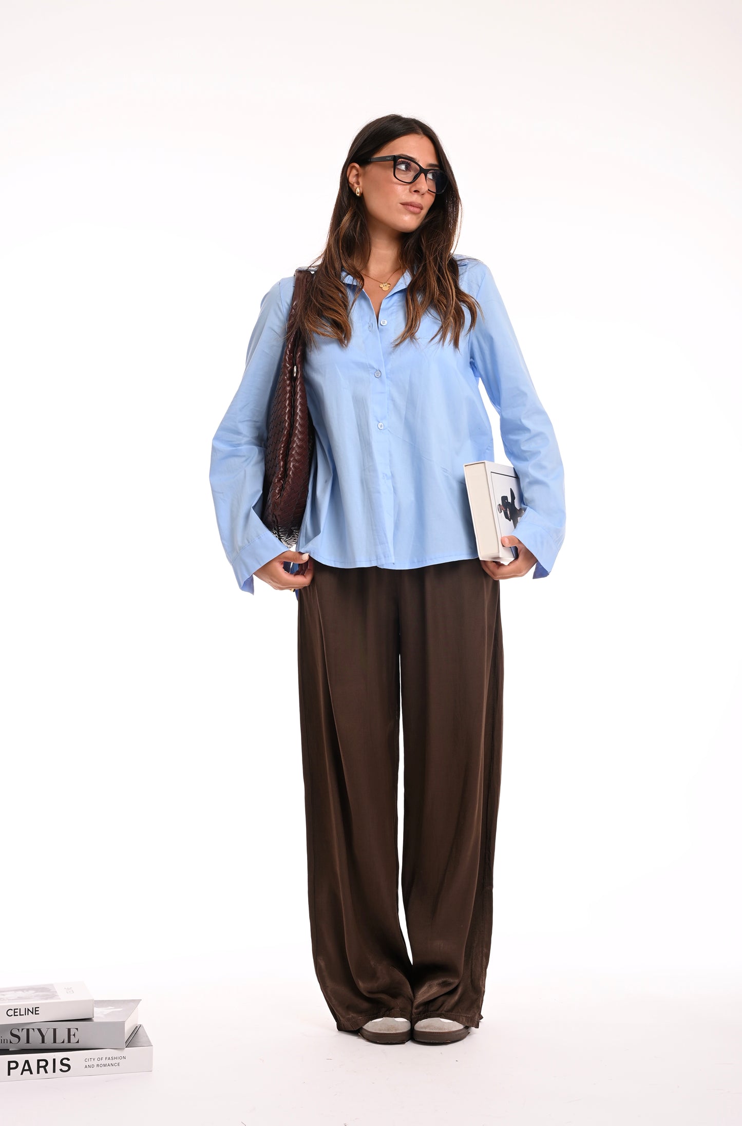 PANT SYLVIE “SATEN”