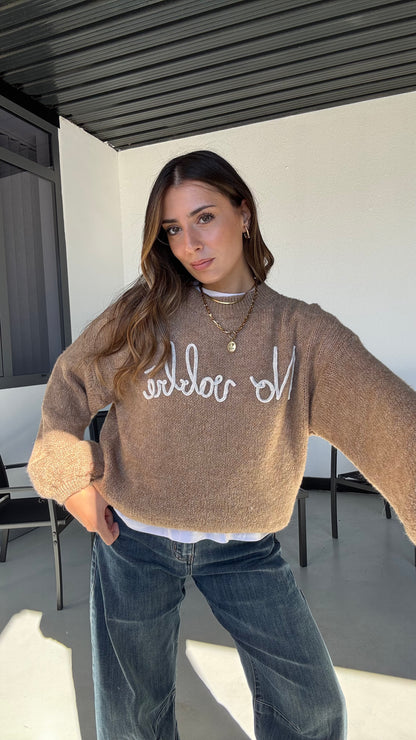 PULLOVER “NO VABBÈ”