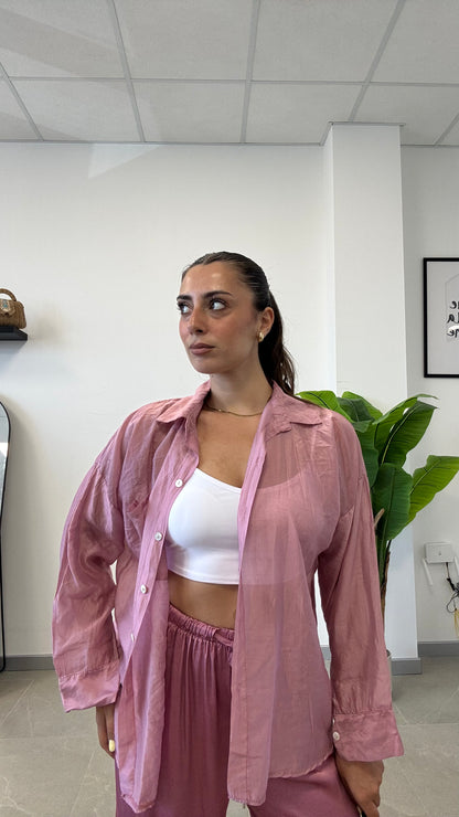 CAMICIA SEMI VELATA “SARAH”