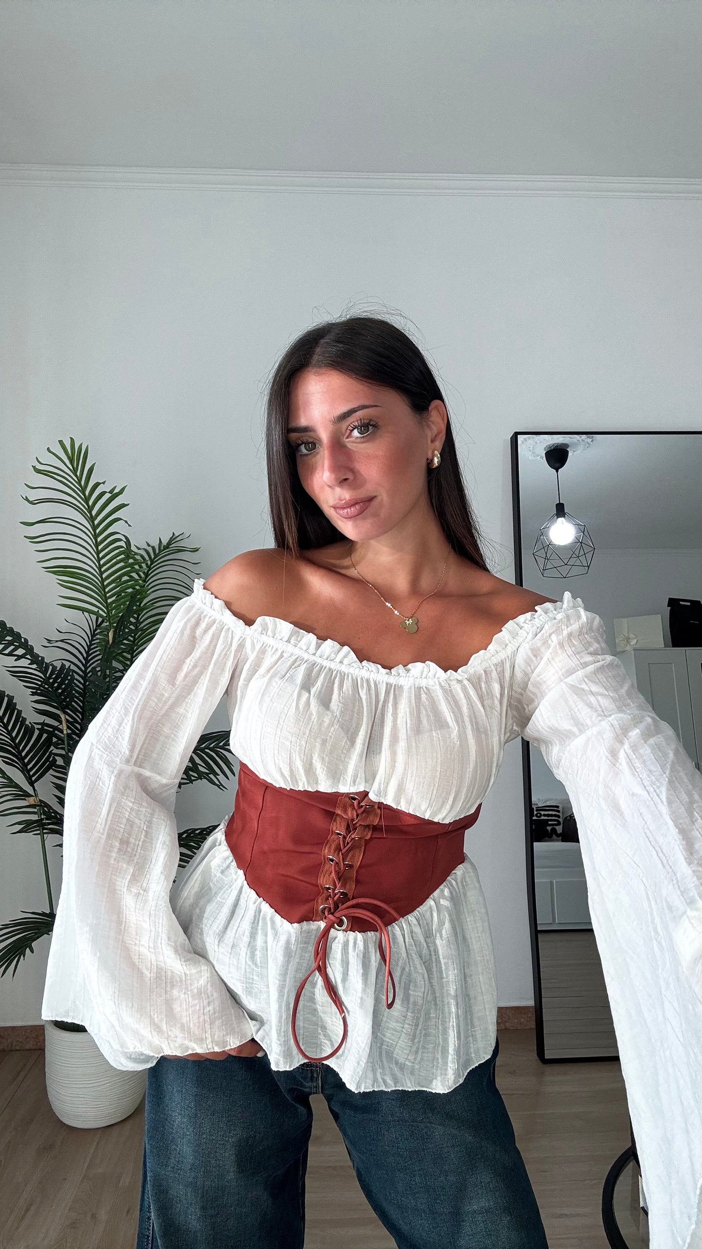 CAMICIA “BUSTIER”