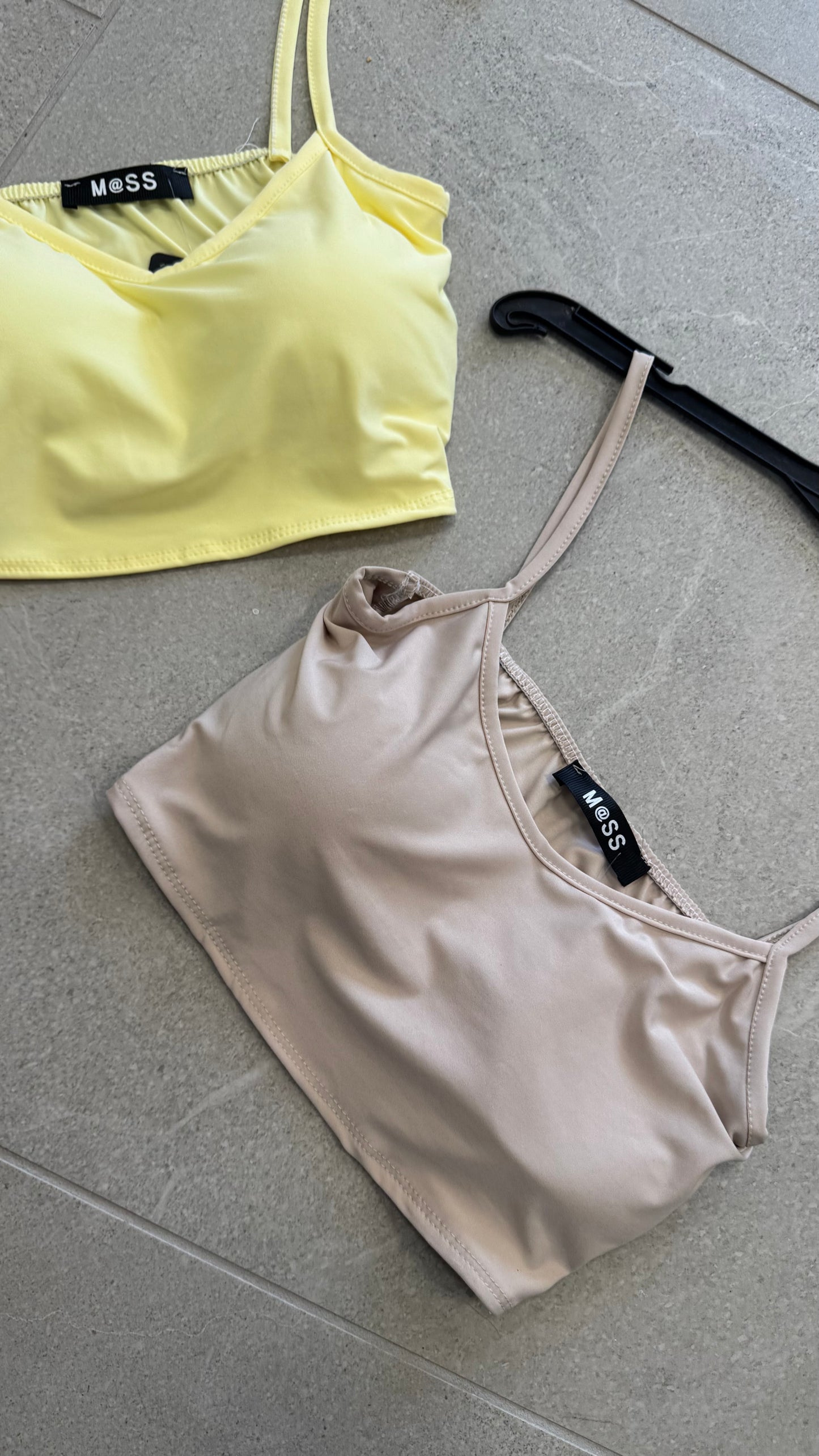 TOP IN LYCRA con “COPPE”