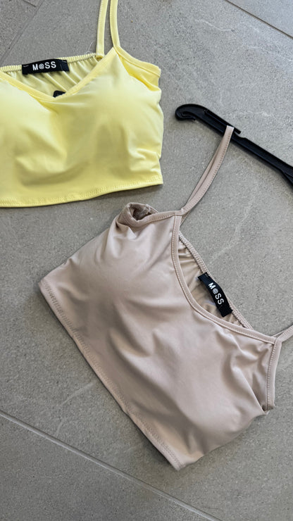 TOP IN LYCRA con “COPPE”