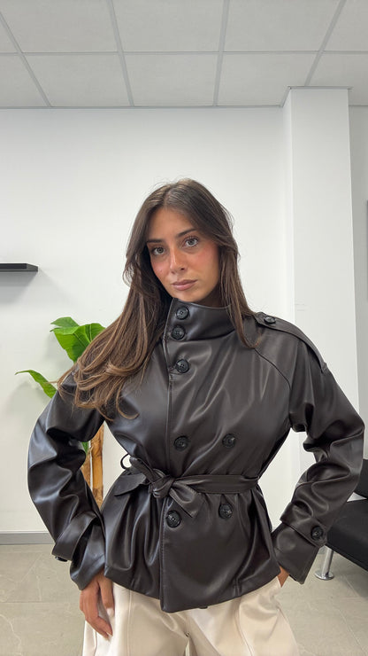 TRENCH ECOPELLE “MADAME”