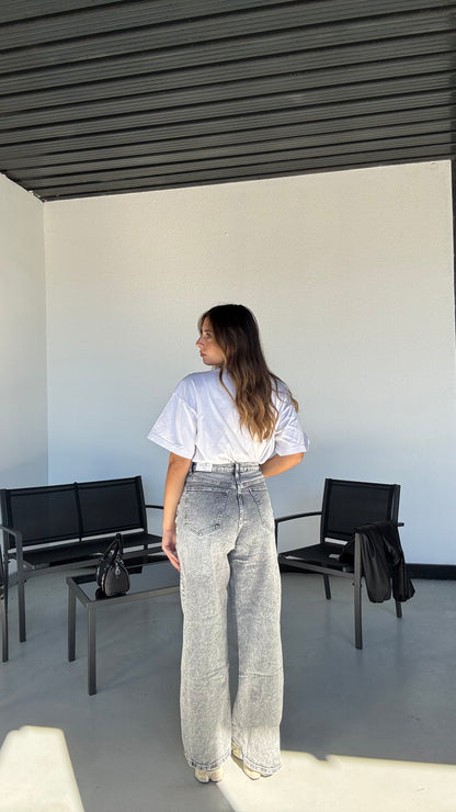 JEANS GREY “ASIMMETRICO”