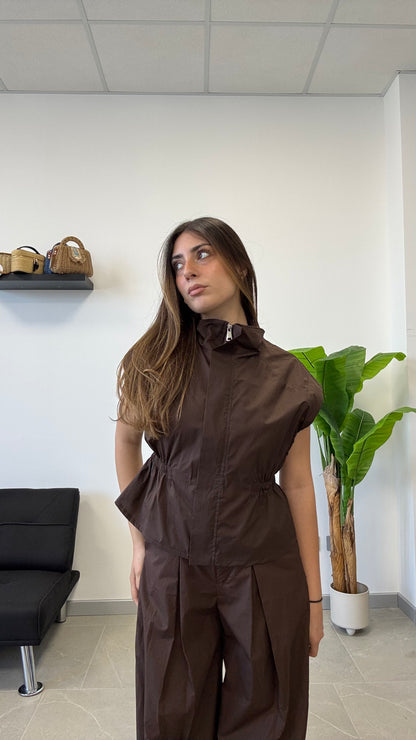 GILET TECNICO IN 100% cotone