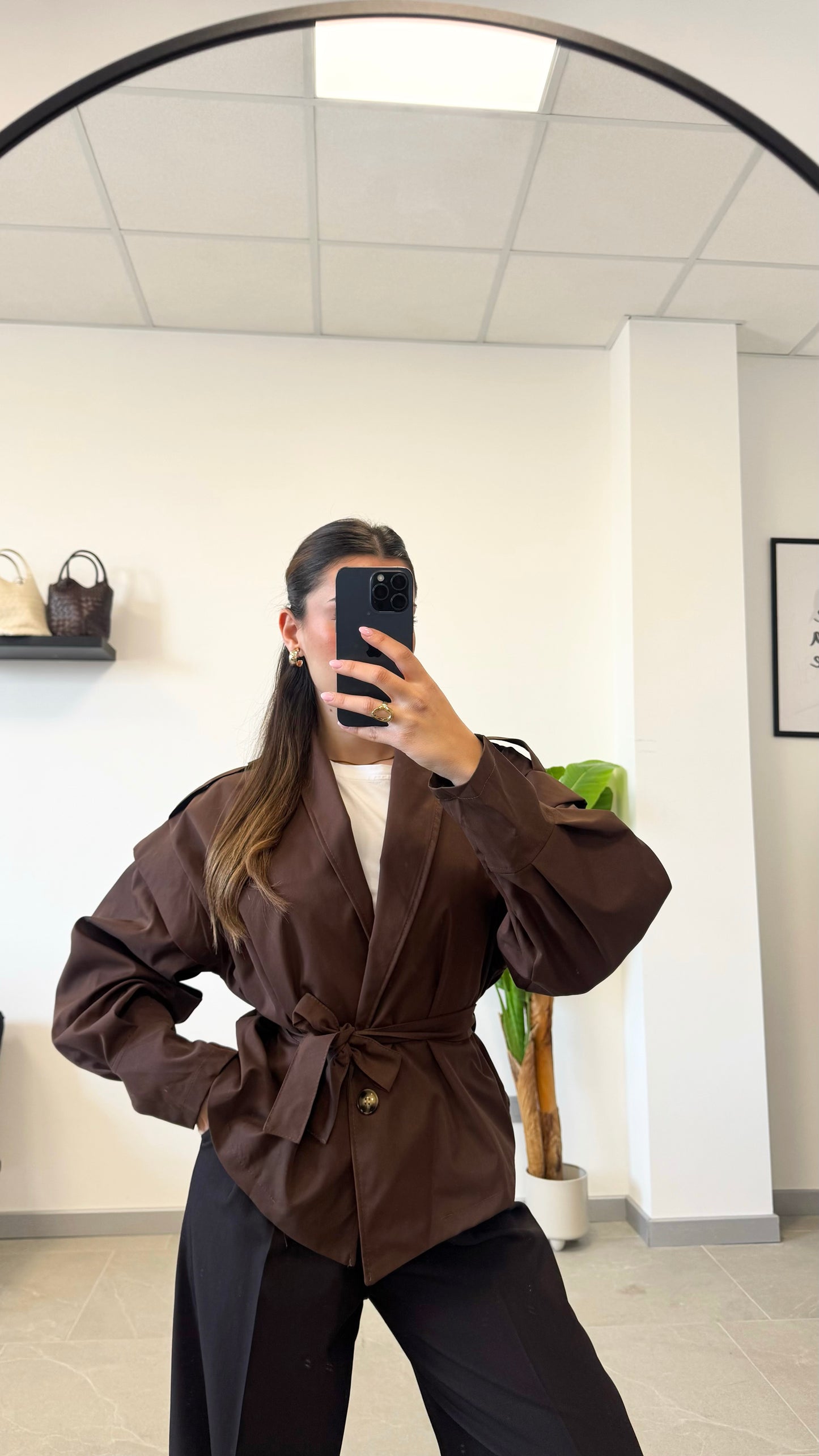 TRENCH IN COTONE “MICHELA”