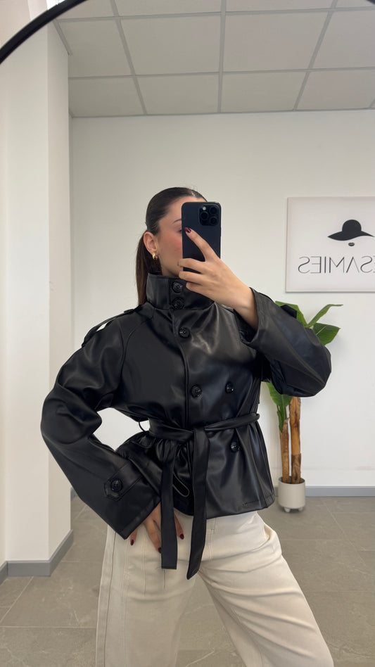 TRENCH ECOPELLE “MADAME”