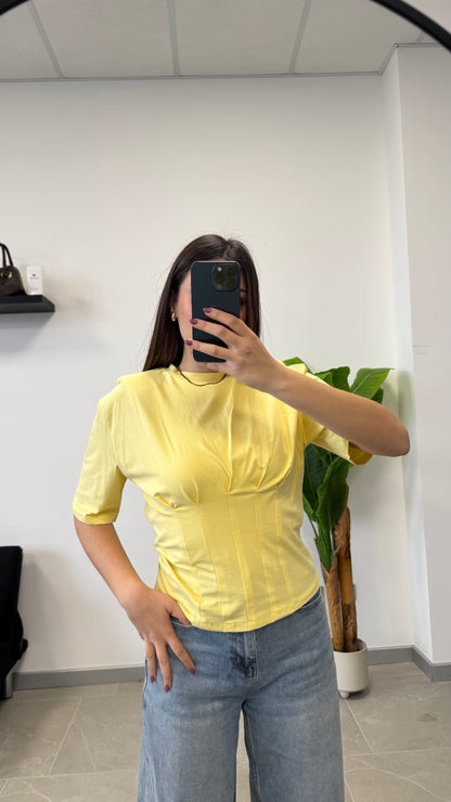 T-SHIRT CROP “LETY”