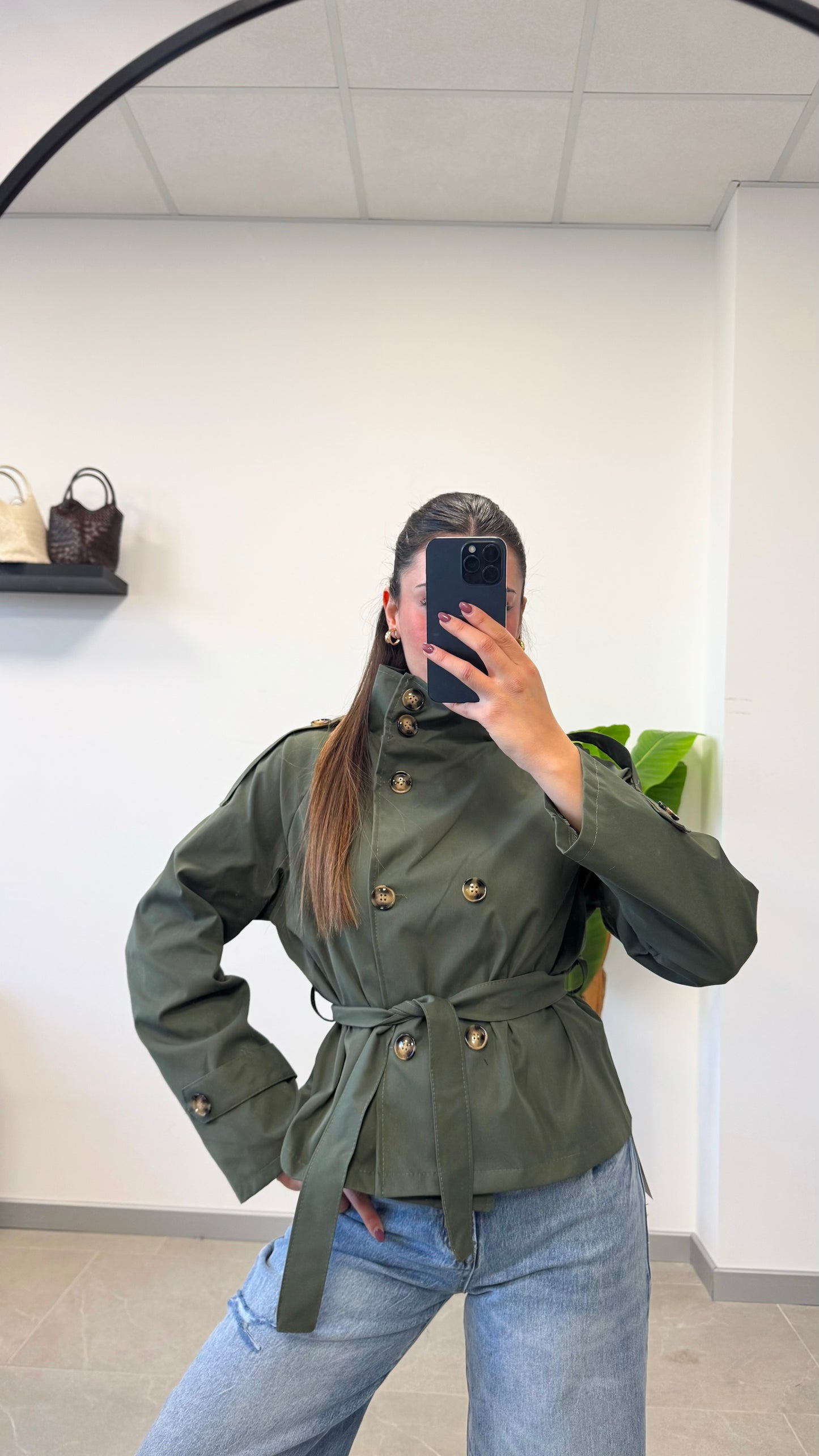 TRENCH MADAME “COTONE”