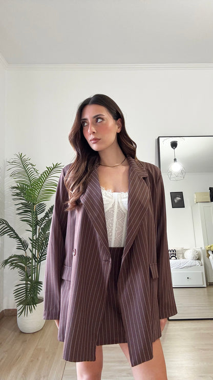 BLAZER OVER SIZE “GESSATO”