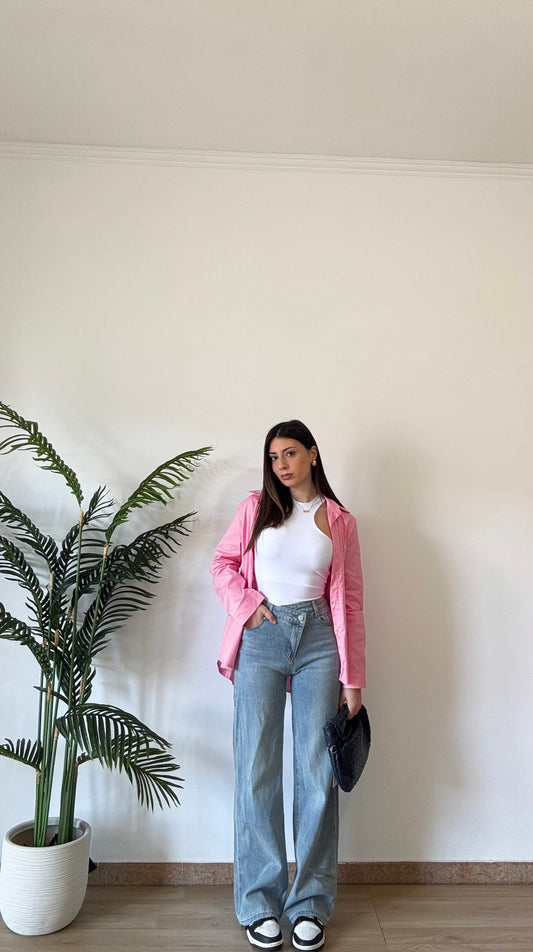 JEANS ASIMMETRICO 7015
