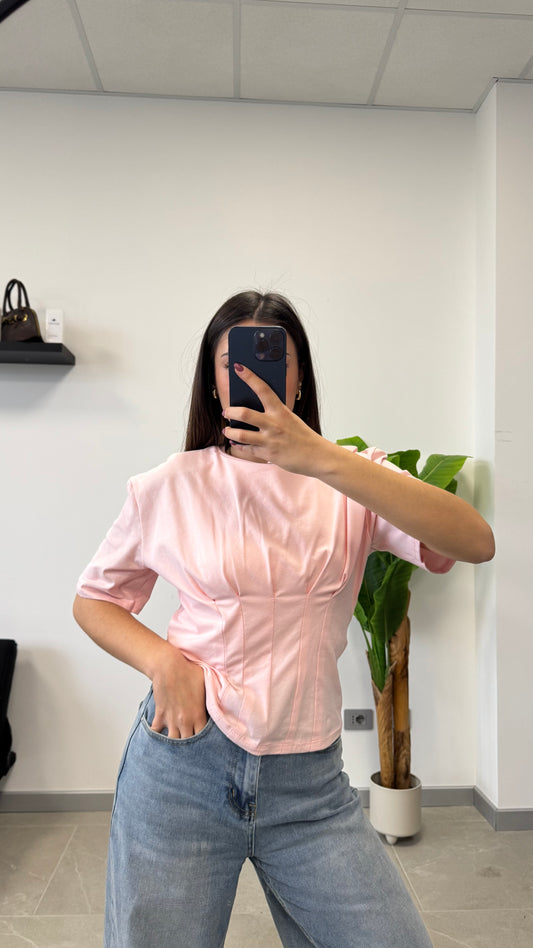 T-SHIRT CROP “LETY”