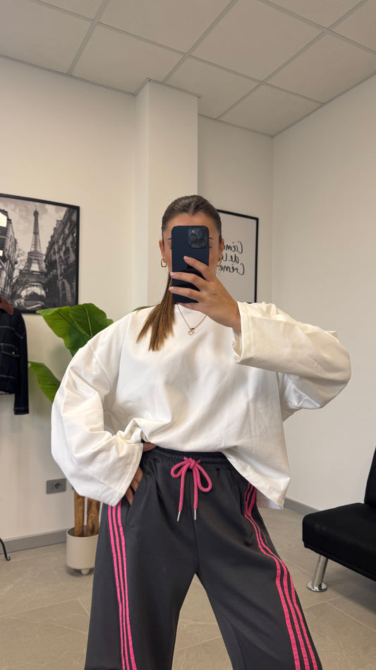 MAGLIA OVER BASIC “FELPATA”