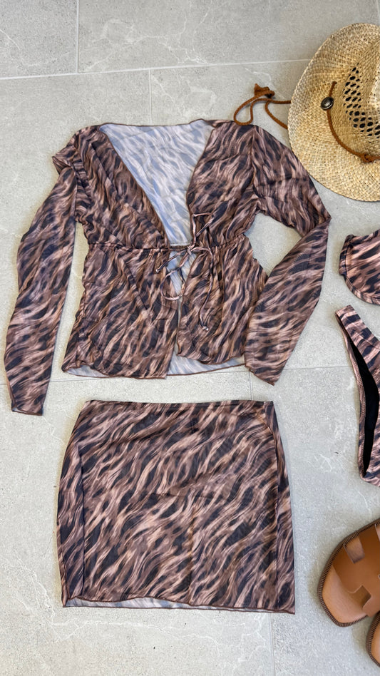 BIKINI 4 PEZZI “ZEBRA”