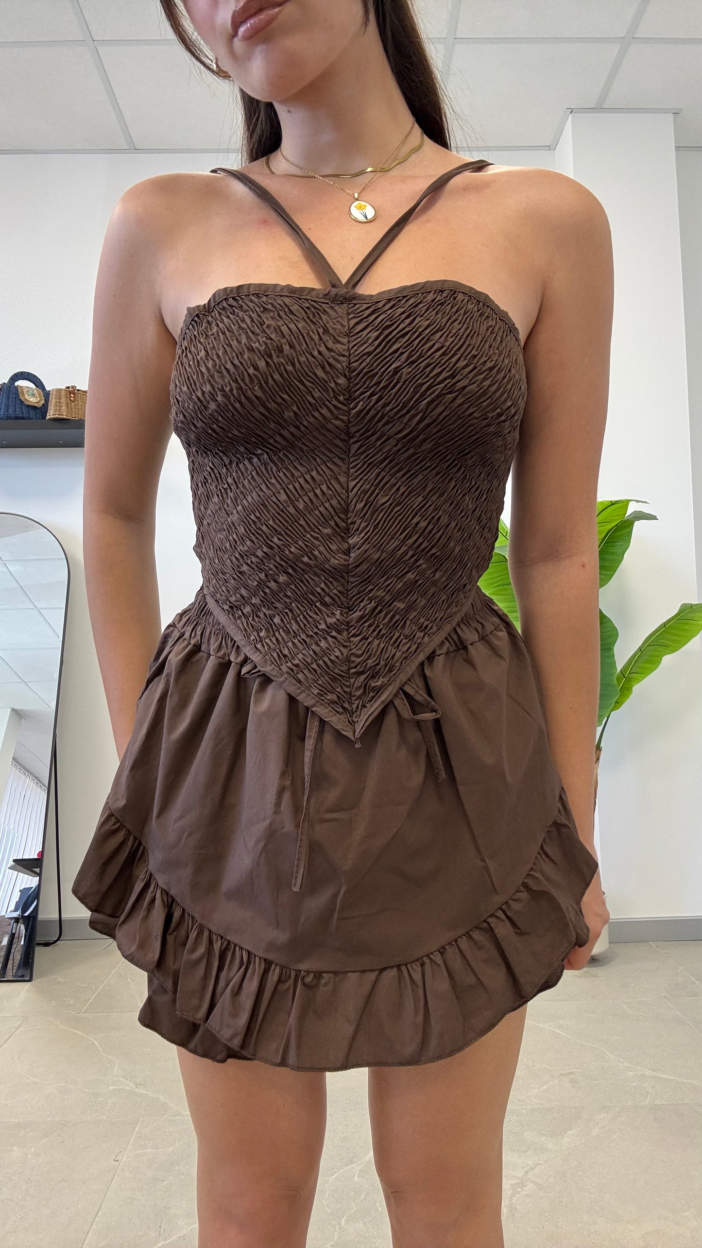 COORD SET 100% cotone “SANGRIA”