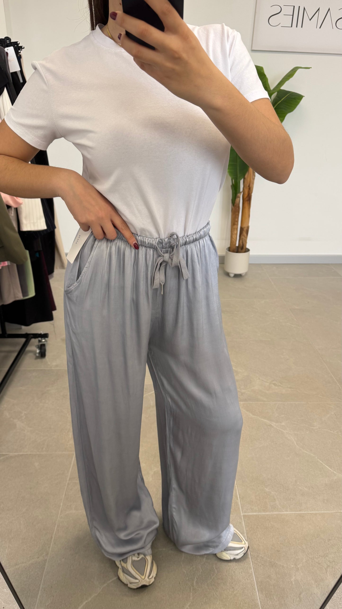 PANT SYLVIE “SATEN”