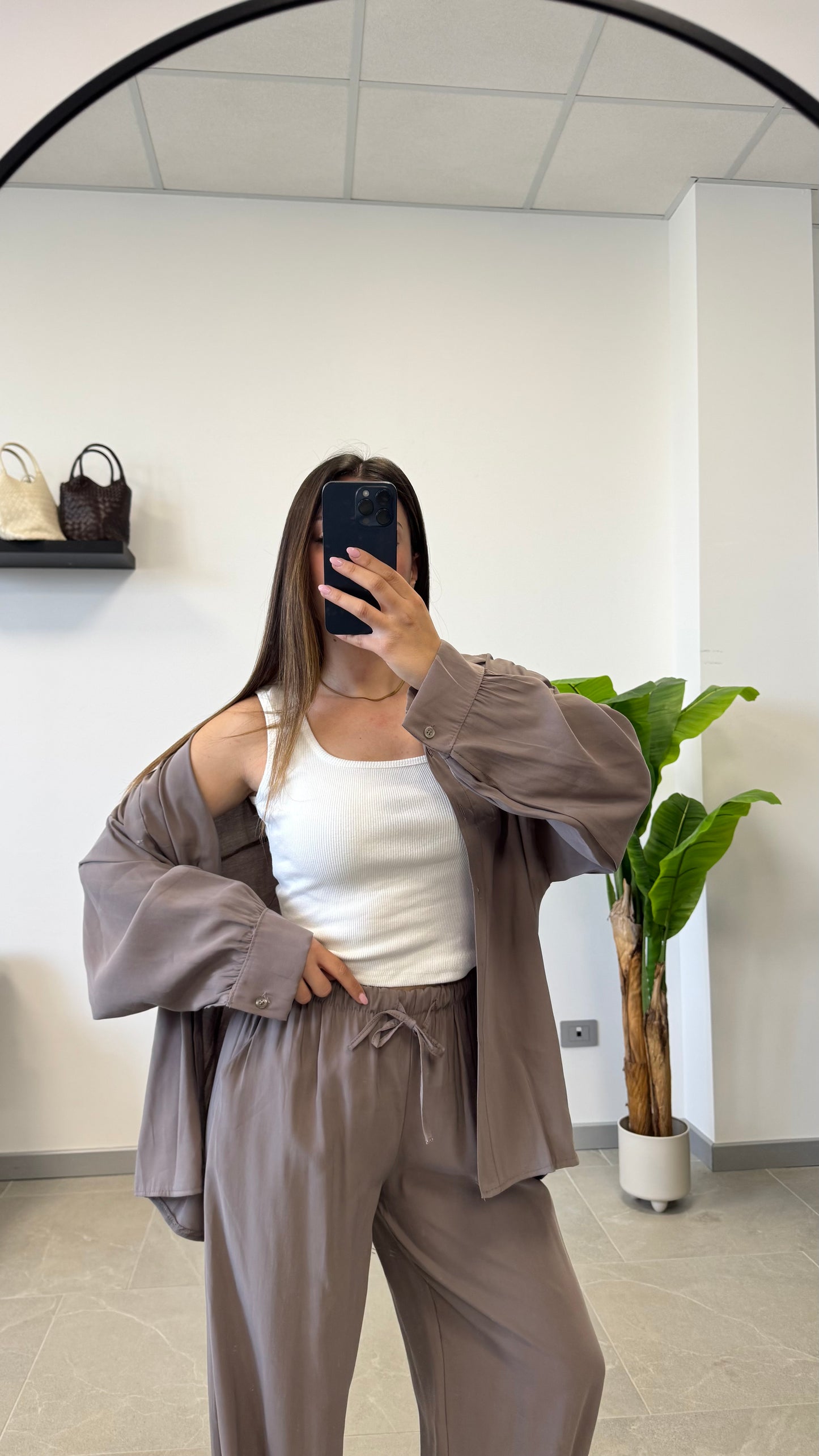 COORD SET IN VISCOSA “SELE”