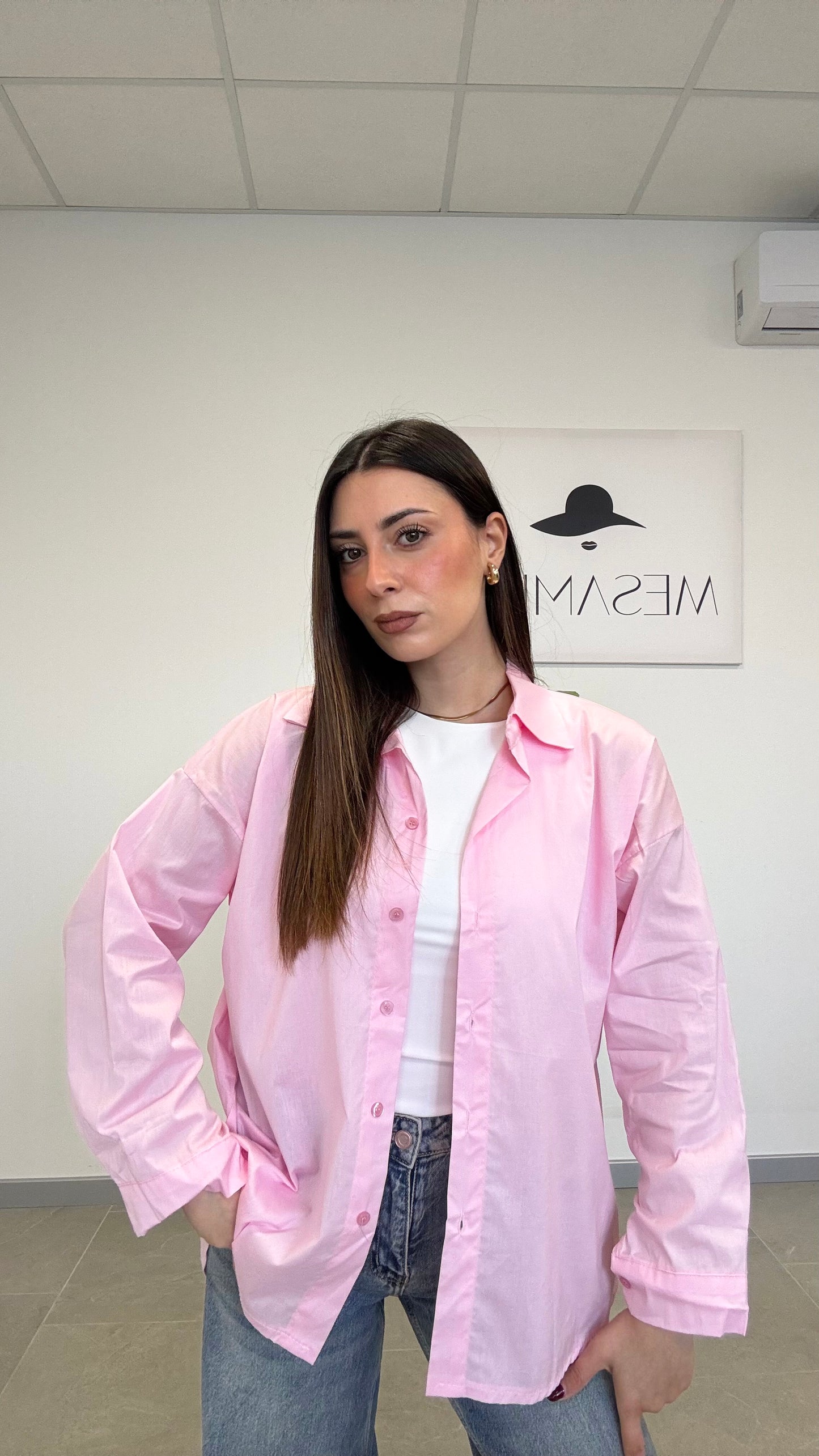 CAMICIA in COTONE “NO VABBE”