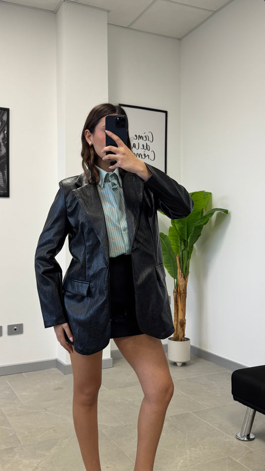 BLAZER EFFETTO “PELLE”