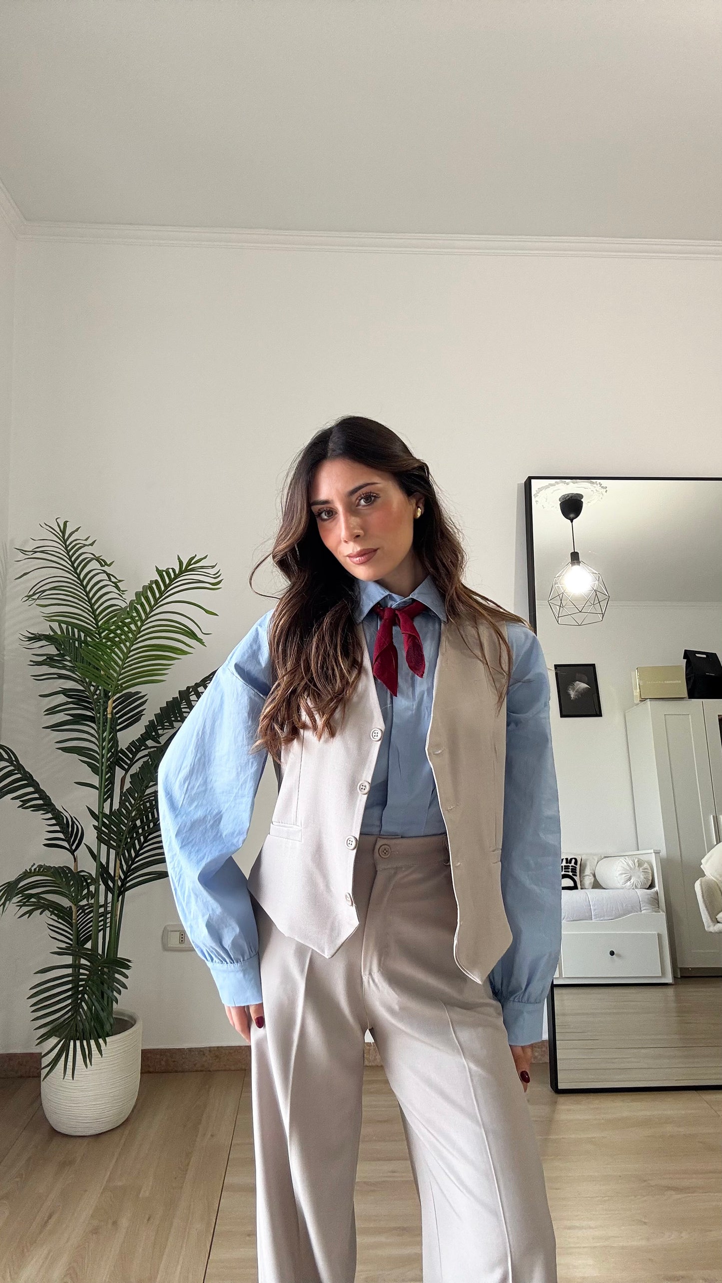 COORD SET GILET “MIRANDA”