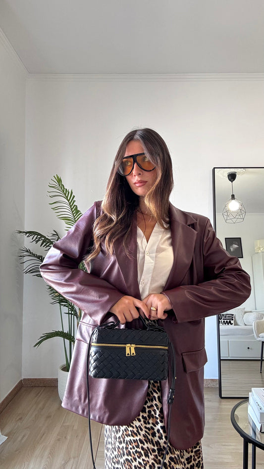 BLAZER OVER “ECOPELLE”