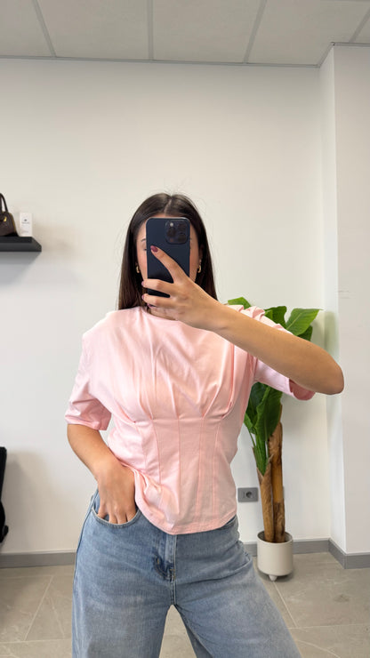 T-SHIRT CROP “LETY”