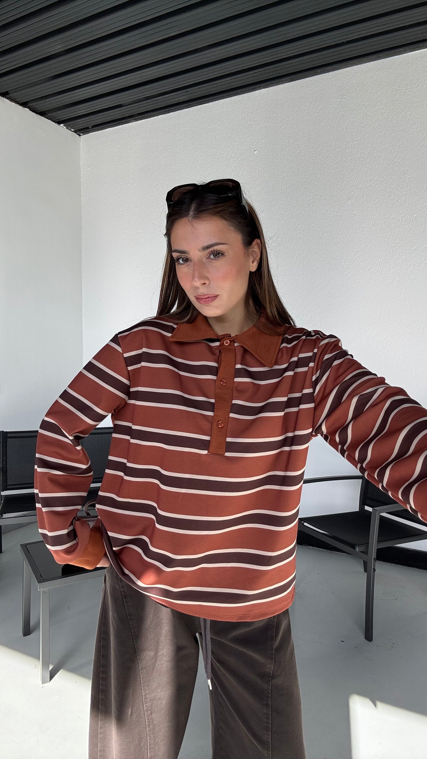 POLO A RIGHE “SCHOOL”