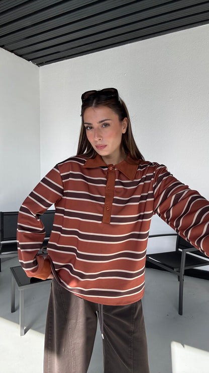 POLO A RIGHE “SCHOOL”
