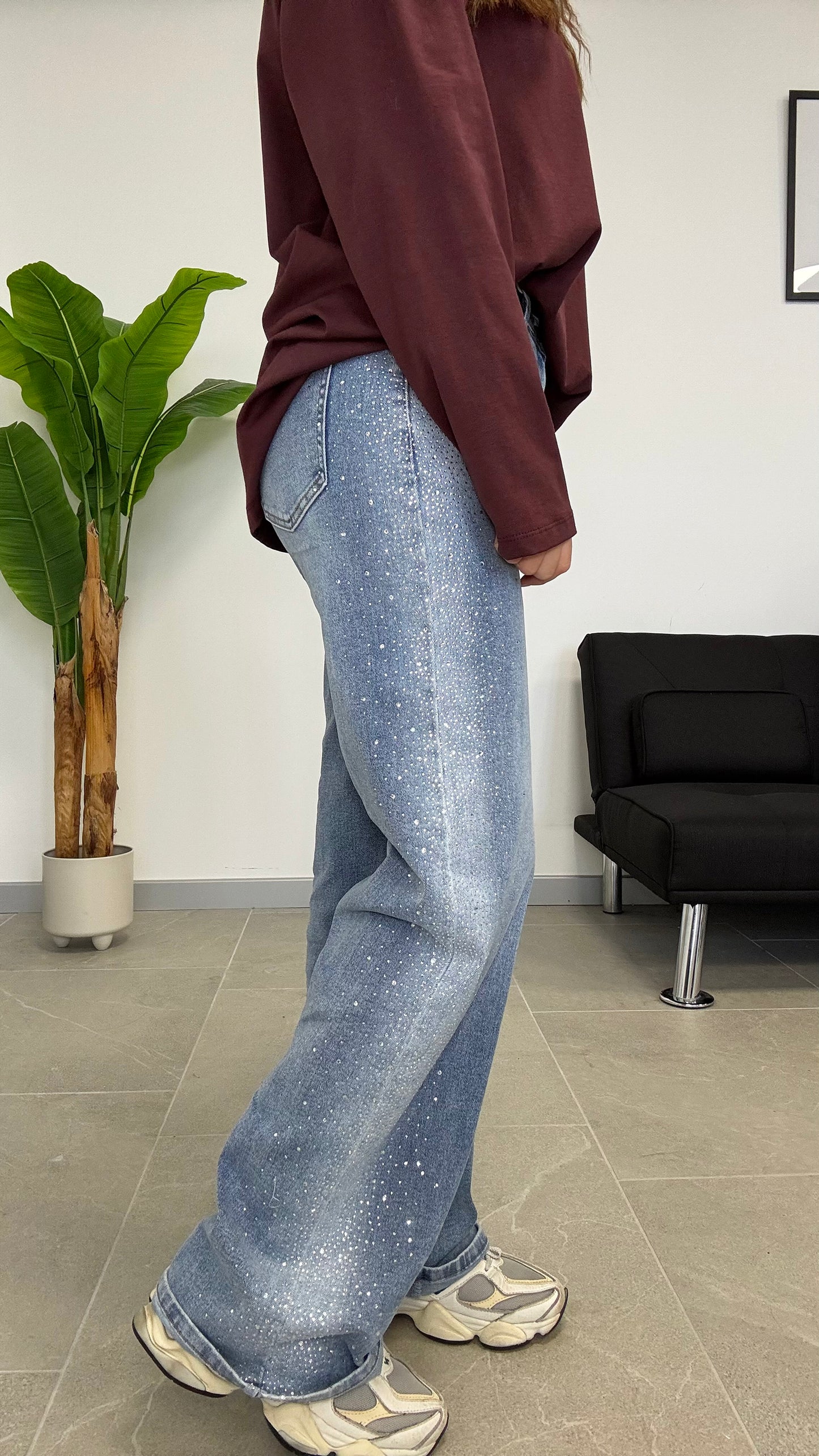 JEANS BRILLI WIDE LEG 2352