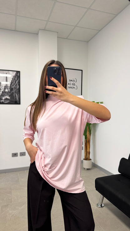 T SHIRT MAXI IN COTONE