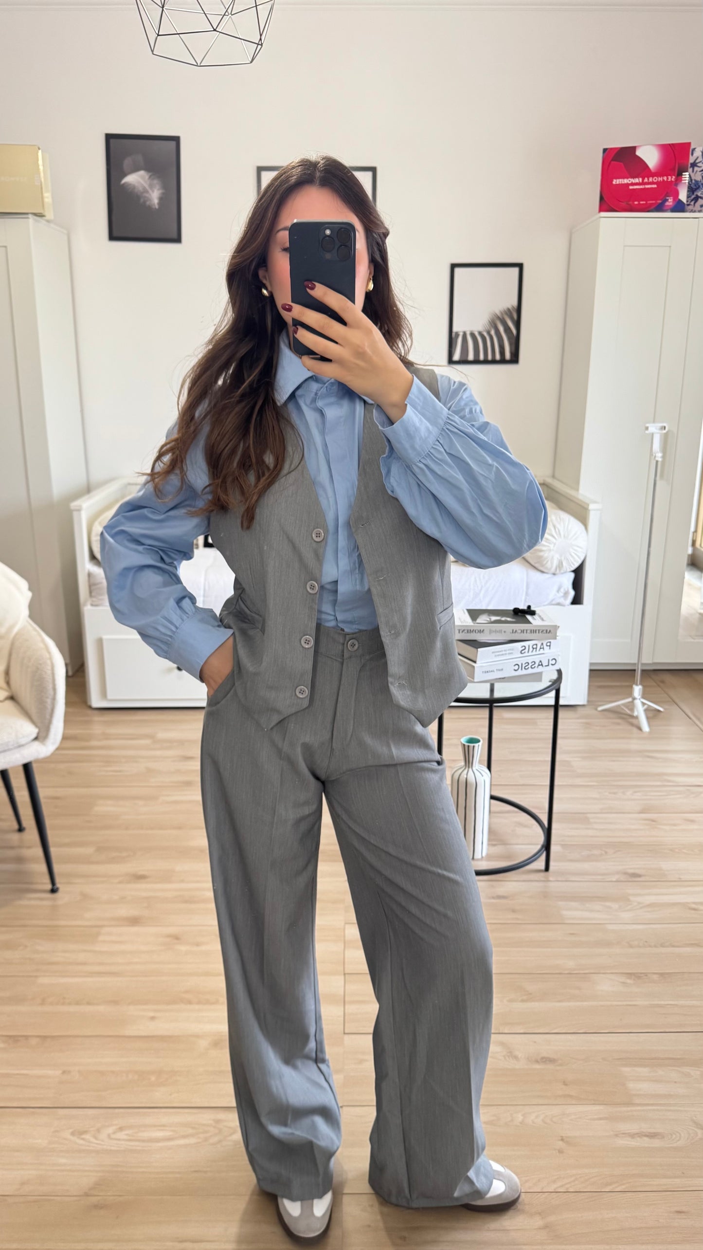 COORD SET GILET “MIRANDA”