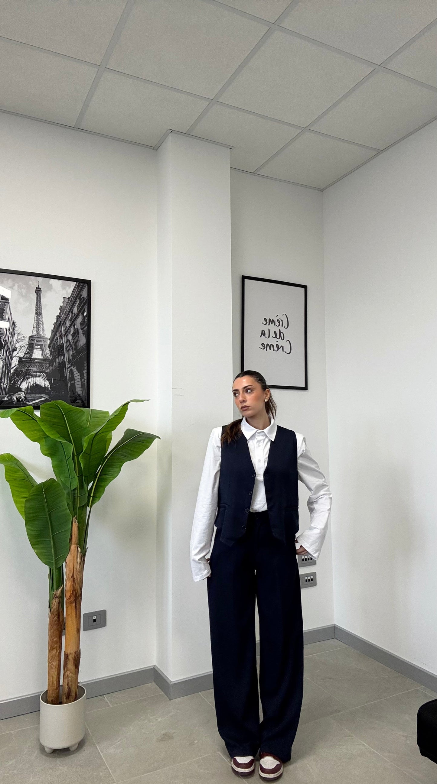 COORD SET GILET “MIRANDA”