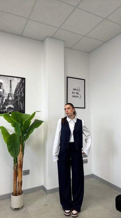 COORD SET GILET “MIRANDA”