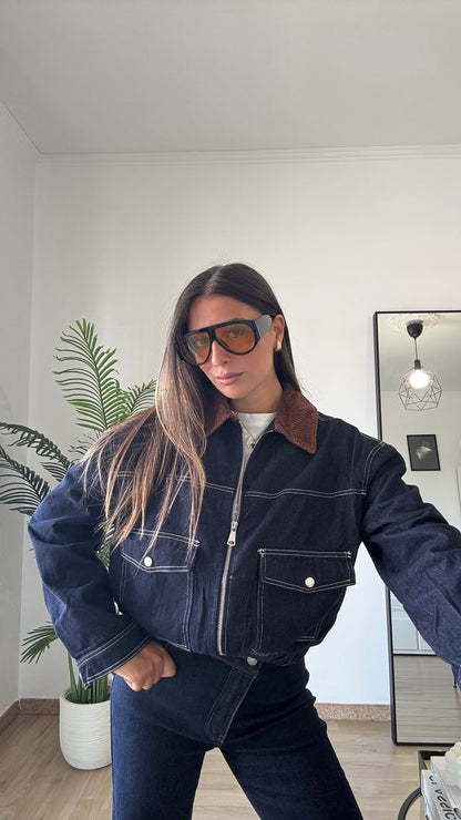 BOMBER DI “JEANS”