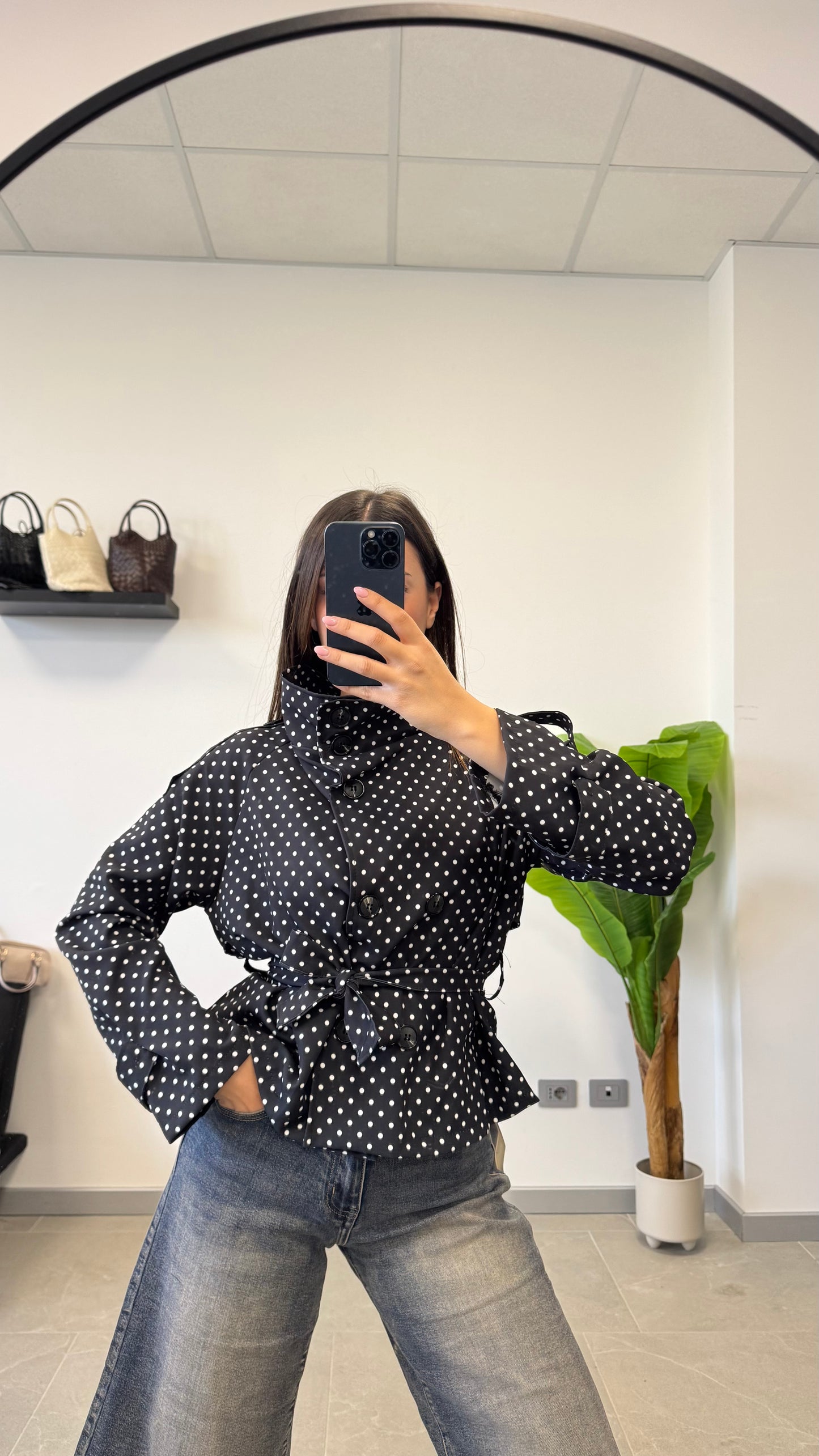 TRENCH MADAME “POIS”