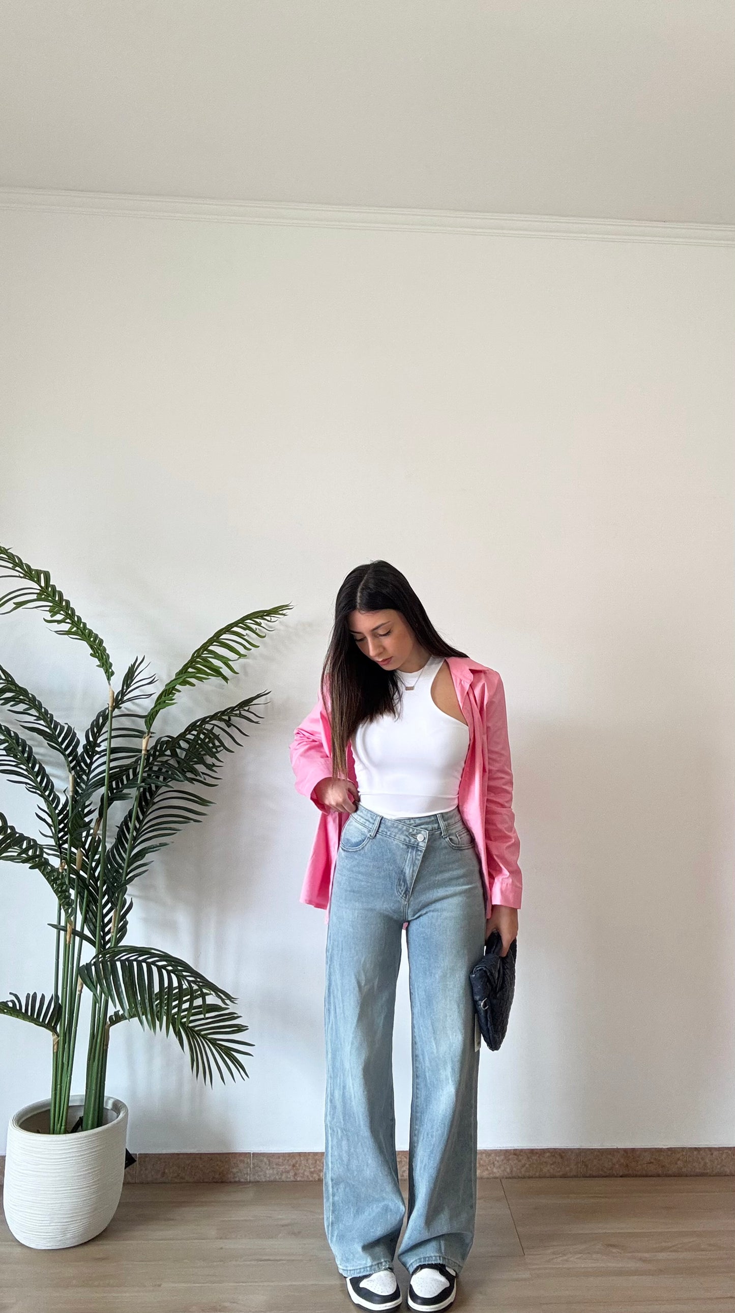 JEANS ASIMMETRICO 7015