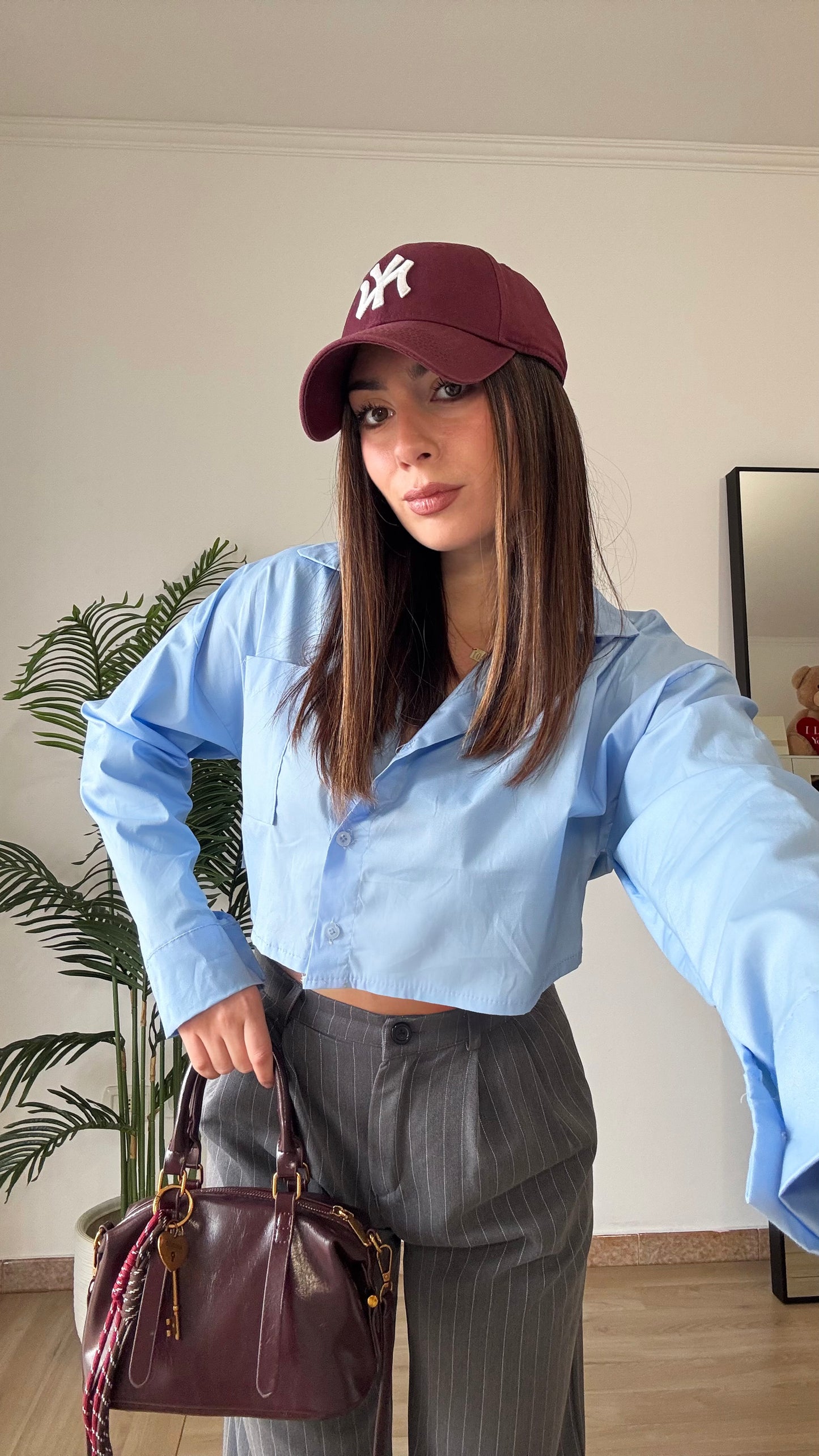 CAMICIA CROP
