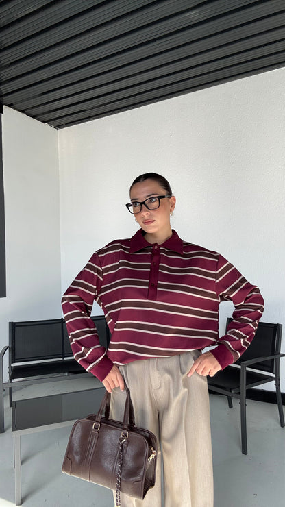 POLO A RIGHE “SCHOOL”