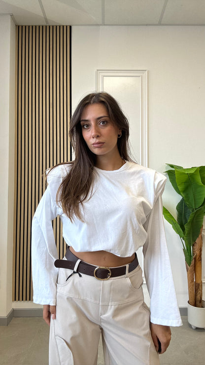 T-SHIRT crop “SPORT”