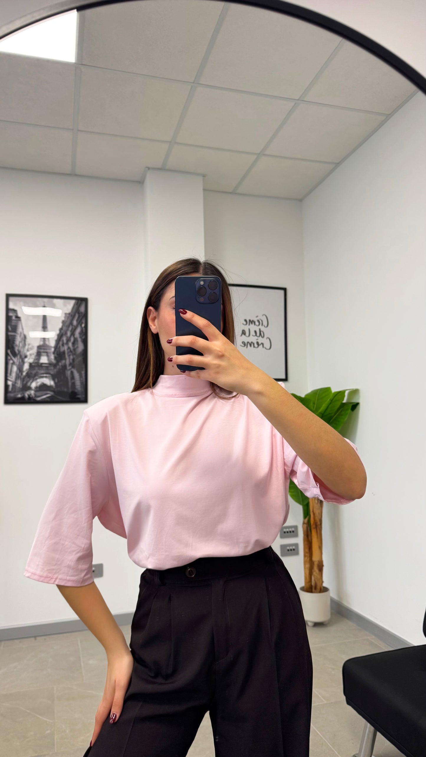 T SHIRT MAXI IN COTONE