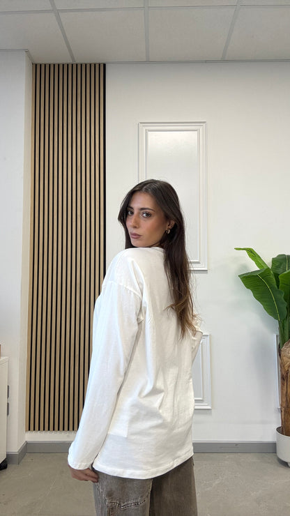 LONG SLEEVE 100% cotone