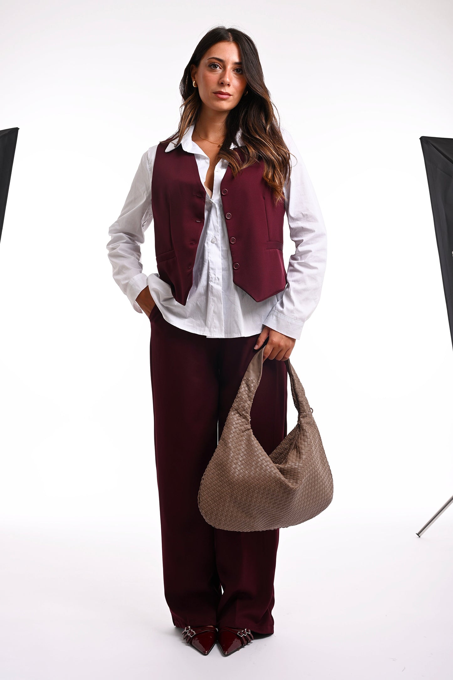 COORD SET GILET “MIRANDA”