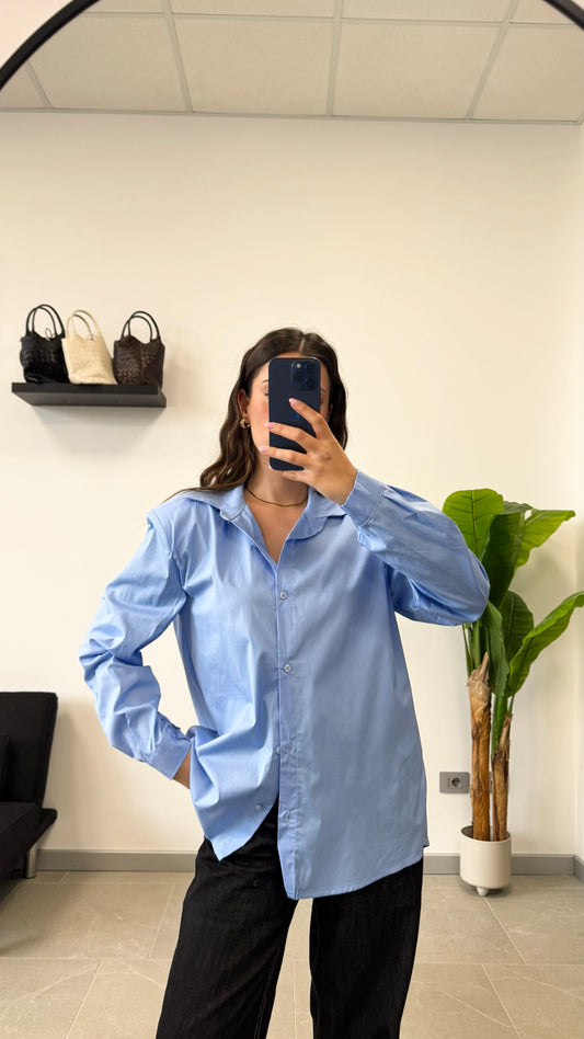 CAMICIA CON “SPALLINE OVER”