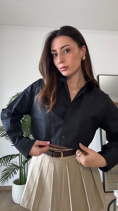 CAMICIA CROP