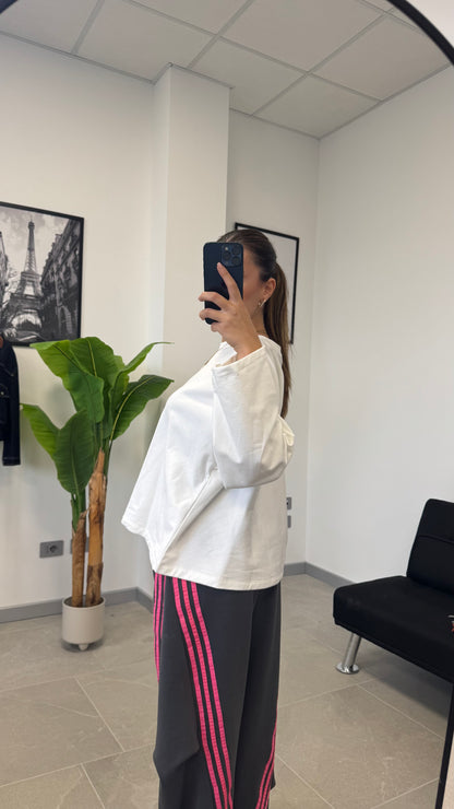 MAGLIA OVER BASIC “FELPATA”