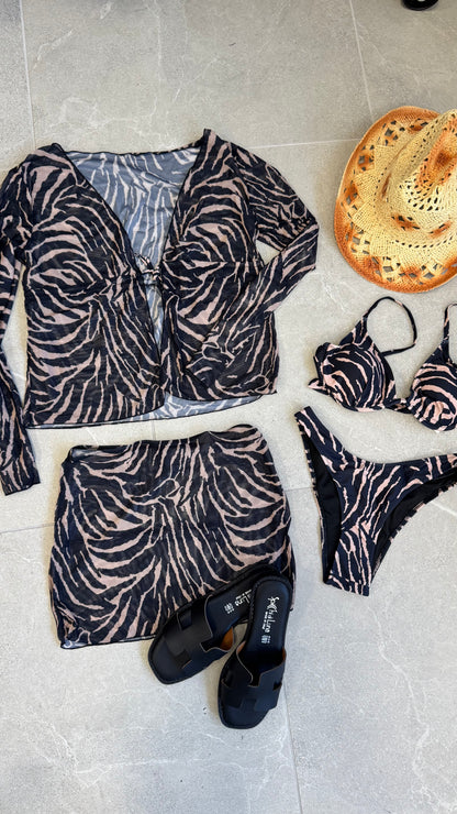 BIKINI 4 PEZZI “ZEBRA”