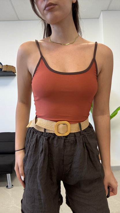 BODY IN LYCRA “BICOLOR”